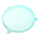 6Pcs Stretch Reusable Silicone Bowl Wraps Food Kitchen Storage Container Cover Seal