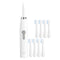 Ultrasonic Whitening Electric Toothbrush 8 Soft Brush Heads 6 Speed Waterproof Tooth Oral Care Brush Battery Electric Tooth Clean