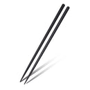 5Pairs (10 PCS) Alloy Non-Slip Reusable Chopsticks Sushi Set Chinese Food Chop Sticks Tableware