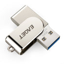 Eaget USB3.0 Flash Drive 32G 64G Metal USB Disk Memory Stick Portable Mobile Flash Drive