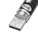 K022 8GB Digital Hidden Voice Recorder Pen USB Writing Recording Pen for Meeting Study Memo