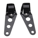 Motorcycle Headlight Mounting Lamp Bracket Metal Holder 34mm-45mm