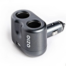Car Cigrarette Lighter Socket Splitter Plug  Adatper USB Car Charger DC12-24V