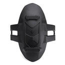 Black PVC Motorcycle Rear Wheel Cover Fender Splash Guard Mudguard Bracket Solid