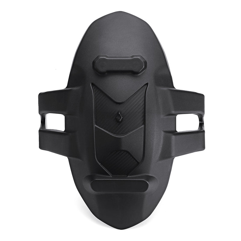 Black PVC Motorcycle Rear Wheel Cover Fender Splash Guard Mudguard Bracket Solid