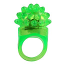 5PCS LED Flashing Elastic Rubber Blinking Strawberry Finger Ring Decoration Toys