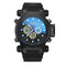 STRYVE S8015 5ATM SWISS Movement Chrono Date Week  Dual Display Digital Watch