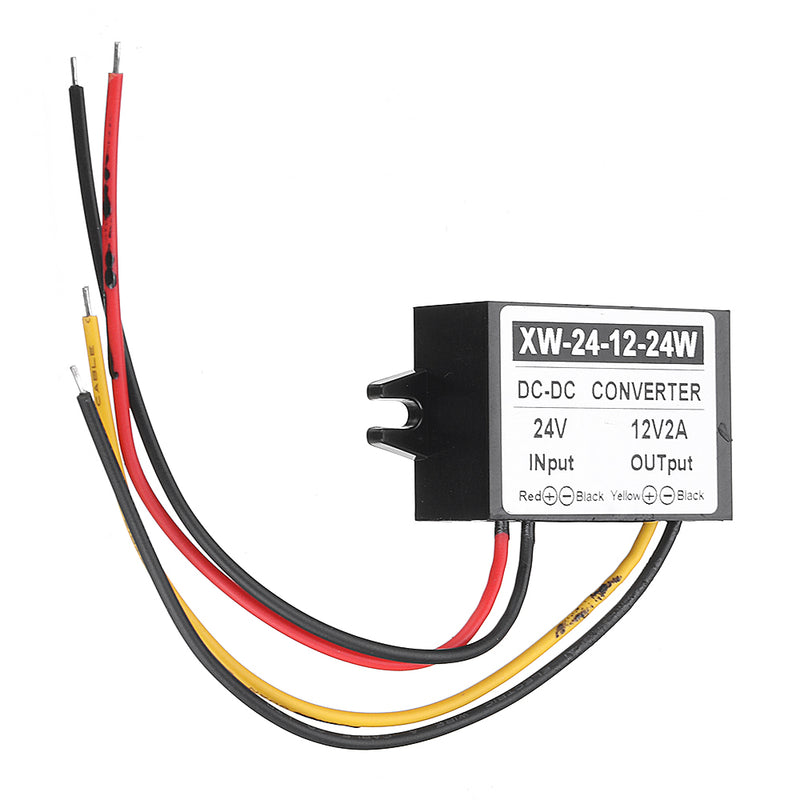 XINWEI 24V to 12V 2A 24W DC Power Inverter Converter Step-Down Buck Power Supply Module Non-isolated
