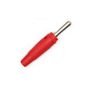 Amass 5 Colors 4mm Cross Nickel Plated Copper Banana Plug With PVC Rubber Sheath