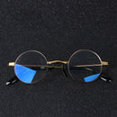 KCASA Retro Anti-blue Round Frame Presbyopic Reading Glasses Computer Goggles for Women for Men