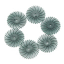 30pcs 25mm Radial Bristle Disc Brushes 80-1000 Grit with 5pcs Mandrel Rotary Adapter