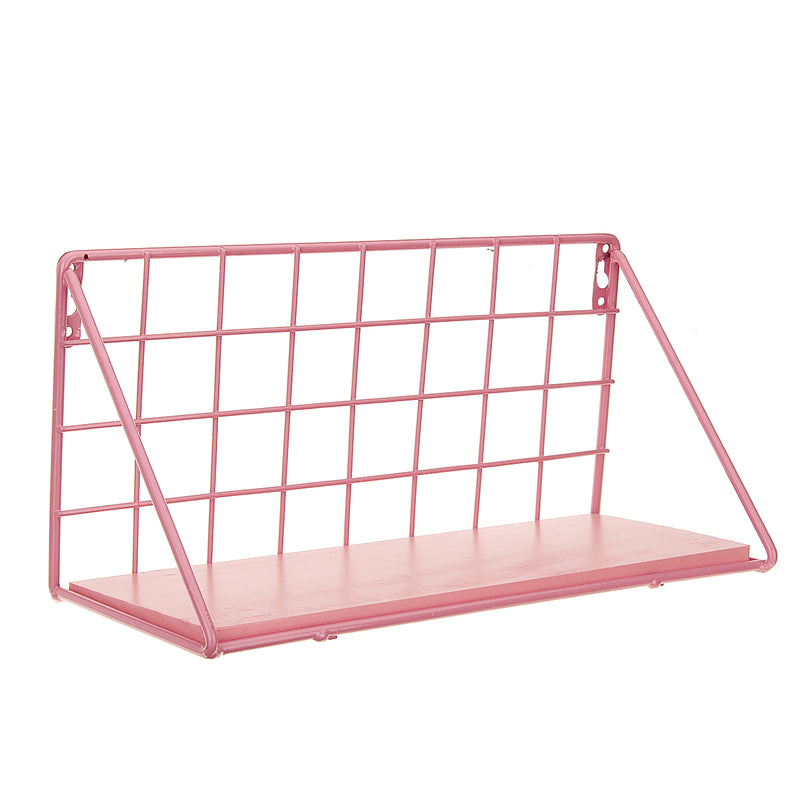 Wall Mount Shelves Shelf Floating Decor Home Storage Display Iron Rack Bookshelf
