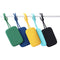 90FUN Colorful Silicone Baggage Tag Portable Suitcase Luggage Tag Anti-lost Label