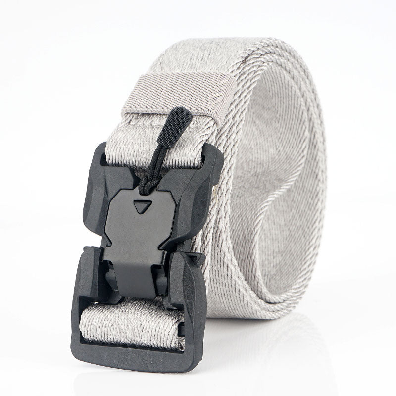 AWMN SS5 125cm Magnetic Buckle Belt Heavy Duty Military Tactical Belt Adjustable Polyester Nylon Belt Waist Belt
