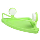 Bathroom Corner Shelf With Suction Cup Rack Organizer Cup Storage Wall Basket