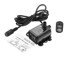 Machifit QR50H DC 12V 4M Water Pump 10W 400L/H Flow Rate Brushless Motor Submersible Pump
