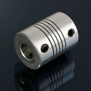 T8 600mm Stainless Steel Lead Screw Set with Mounted Ball Bearing and Shaft Coupling