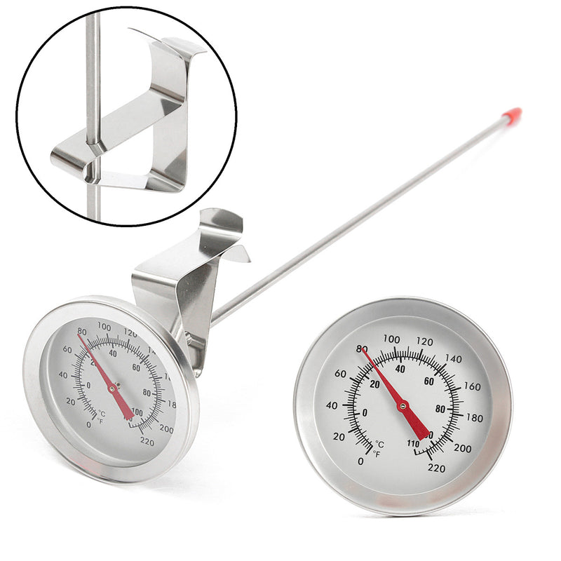 12 Inch Stainless Steel Homebrew Thermometer Probe Beer Food Temperature Measuring Wine Thermometer