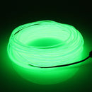 20M EL Led Flexible Soft Tube Wire Neon Glow Car Rope Strip Light Xmas Decor DC 12V