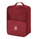 IPRee Cation Waterproof Shoes Bag Multifunction Cosmetic Storage Bag Portable Zipper Grid Shoe Pouch