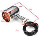 Pair 12V Motorcycle Amber Turn Signal Indicator Light Hollow Lamp For Harley