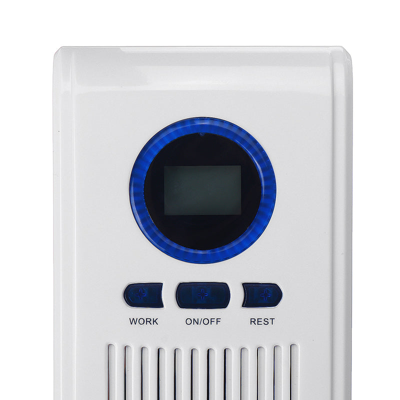 Plug-In Air Purifier Ozone Generator Sterilizer Industrial Grade Odor Remover 100mg/h With LED Display & Timing Function
