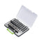 Minleaf ML-SS3 45 in 1 Multi-Purpose Precision Screwdriver Set 360 Rotating Cover Scale Function Portable Maintenance Tools Kit For Smart Phone Computer Camera Notebook Household Appliances Glasses