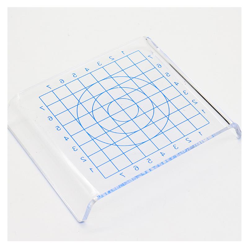 1Pcs Clear U-shaped Acrylic Scale Sheet Acrylic Pressure Board Transparent DIY Press Plate Clay Tool Ultralight Clay Mat