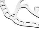 RAMBOMIL F7 160mm/140mm Aluminum Alloy Ultra Light Bike Cycling Brake Disc With Screws Bicycle MTB