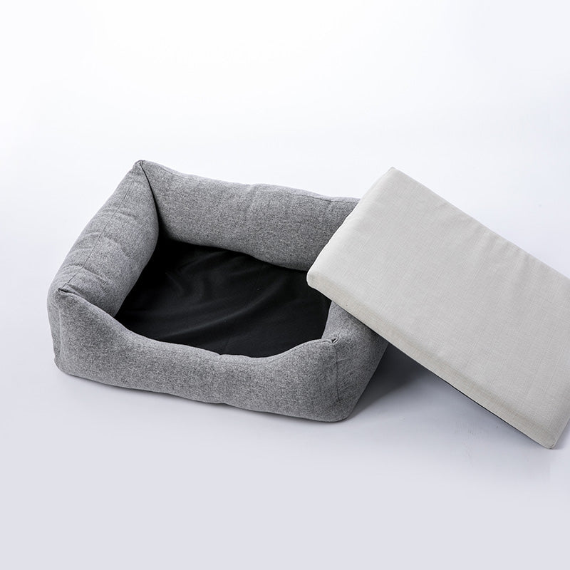Jordan&Judy JJ-PE0024  Pet Mat Dog Bed Washable Cotton Linen Material for Small Medium Dogs Teddy From Xiaomi Youpin