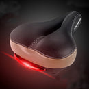 ROCKBROS Bike Saddle With Rear Light Waterproof Bike Seat MTB Light MTB Road Bike Cycling Saddle