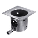 BBQ Grill Pellet Stove Iron Fire Burn Pot Fit For Traeger Grill Replacement Part Kit