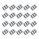 20Pcs Electric Fence Line Clamp Double Threaded Connection Anti Loose
