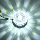 Modern 5W Crystal Ceiling Light Fixture Surface Mounted Pendant Chandelier Lamp for Aisle Hallway