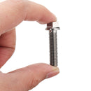 M8 Titanium Alloy Flange Hex Head Bolt Cap Screw 20 30 35 40 45 50 55 60 75 90mm