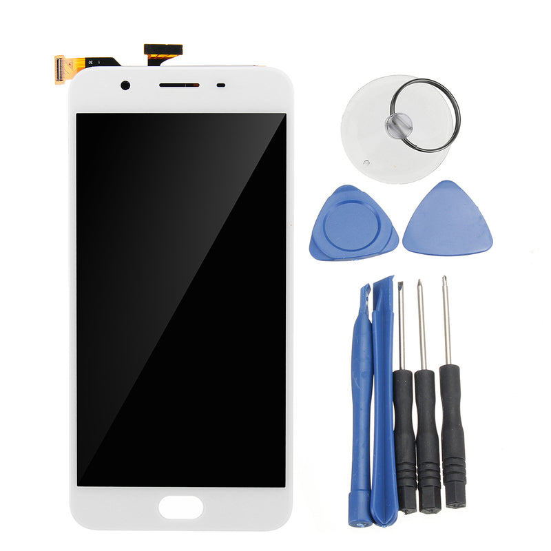 LCD Display+Touch Screen Digitizer Assembly Replacement With Tools For Oppo F1s