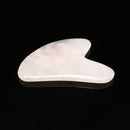 4Pcs Natural Jade Gua Sha Facial Massage Tool Scraping Massage Tool Gua Sha Scraping Tool for Back Legs Arms Neck Shoulder Face Manual Massager