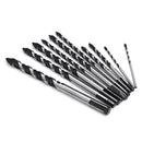 3-12mm Drill Bit Twist Spade Drill Triangle Bits for Ceramic Tile Concrete Glass Plank Tungsten Drill Bit