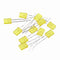 500pcs 2*5*7mm Square LED Yellow Light-emitting Diode 2X5X7 LED Diode