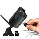 BESDER 6003MW-HX201 IR Night Vision IP Camera WiFi ONVIF 1080P Outdoor Bullet Security Cameras Wireless With SD Card Slot