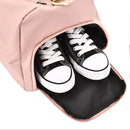 Waterproof Travel Duffel Bag Outdoor Sports Fitness Gym Yoga Bag Handbag Shoes Compartment