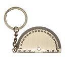 Keychain 180 Degree Vernier Caliper Ruler Angle Ruler