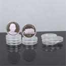 Coins Holder Storage Box Hold 100Pcs 30mm Round Coins Boxes Plastic Protector