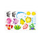 Tropical Cartoon Fish Sea Bubble Ocean World Removable Wall Bathroom Sticker Glass Pastes Decor