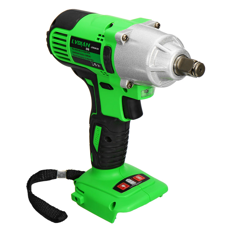 630NM Cordless Impact Brushless Wrench Replacement For Makita 1/2in Electric Wrench High Power