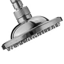 6'' Round Polished Rainfall Bath Bathroom Sprinkler Top Shower Head Bathhouse