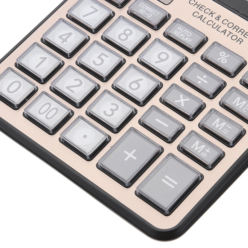 GTTTZEN CY-12M Dual Power Calculator Electronic  Calculator 12 Digits Computer Keys Computer Office