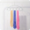 1Pc 5 Ring Scarf Rack Plastic Cloth Hanger