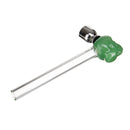 Modern Design 125MM Green Glass Skull Water Pipe Durable