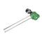 Modern Design 125MM Green Glass Skull Water Pipe Durable